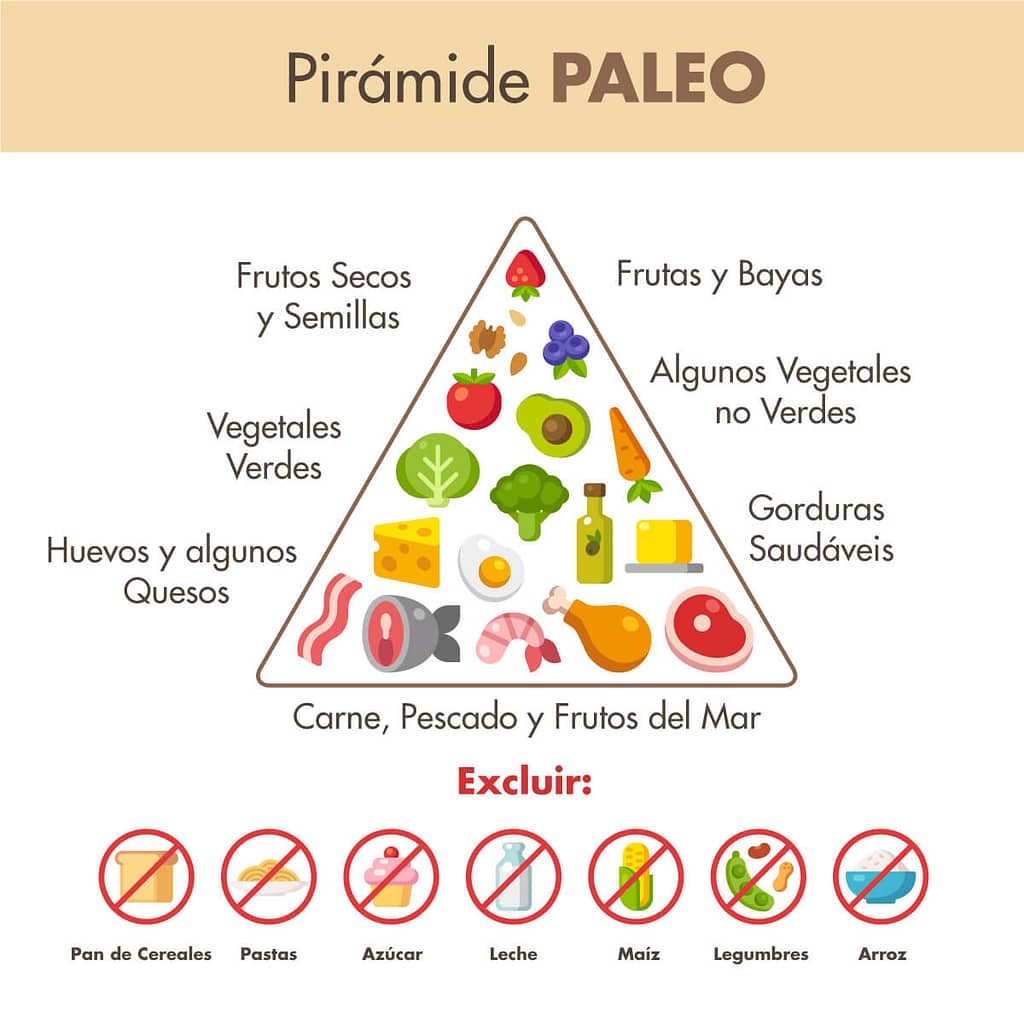 Piramide Dieta Paleo | ADNFIT Piramide Dieta Paleo