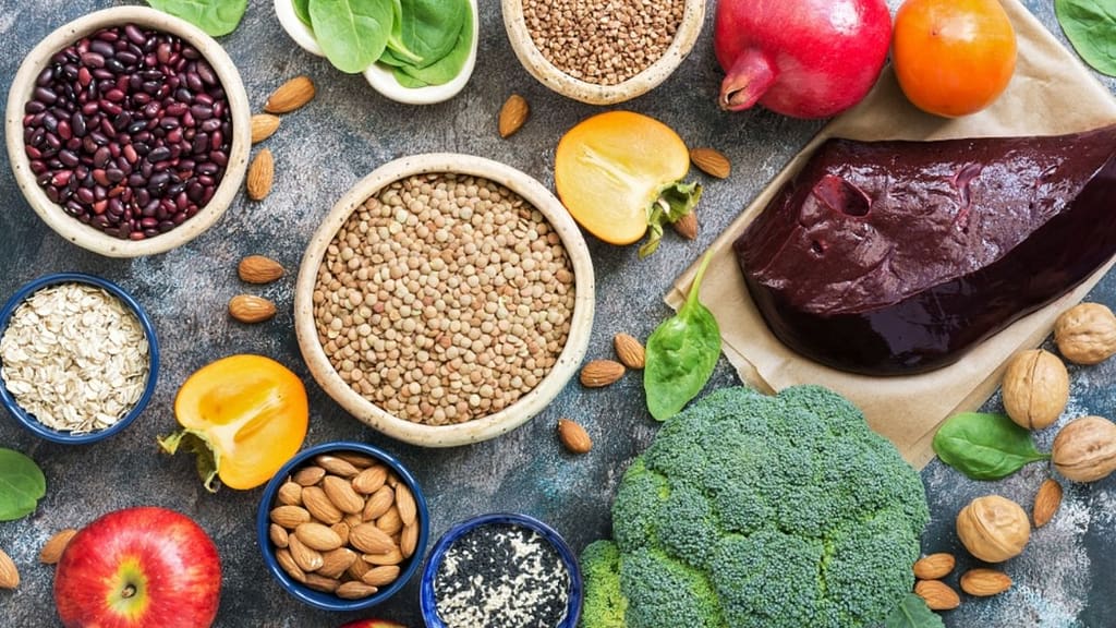 Alimentos ricos en hierro | ADNFIT Alimentos ricos en hierro