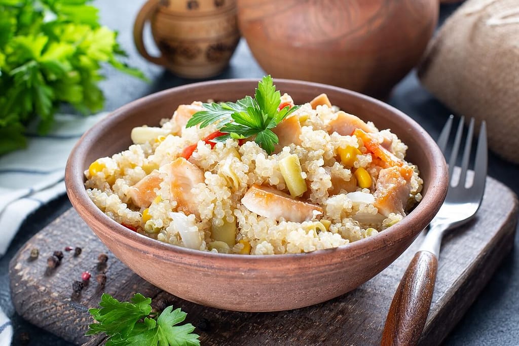Ensalada-de-quinoa-y-vegetales-frescos | ADNFIT Ensalada-de-quinoa-y-vegetales-frescos