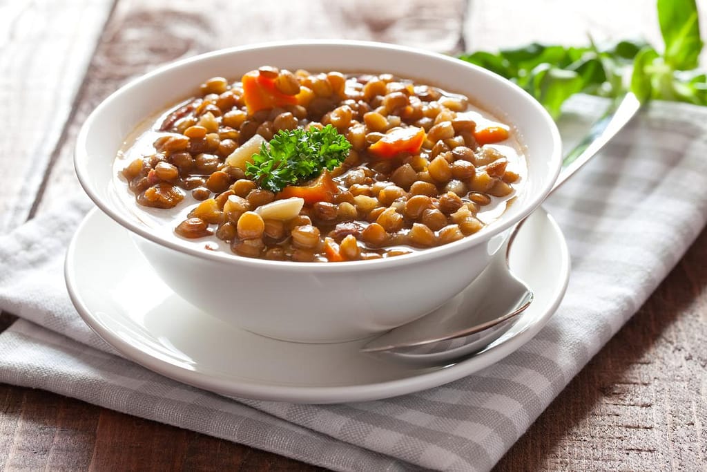 Sopa-de-lentejas-y-verduras | ADNFIT Sopa-de-lentejas-y-verduras